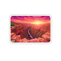 Grand Canyon Arizona Die-Cut Sticker — Rectangle Version