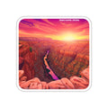 Grand Canyon Arizona Die-Cut Sticker — Square Version